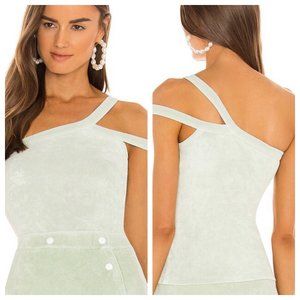 DANNIJO Sz M NWT Revolve Terry One Shoulder Tank Top